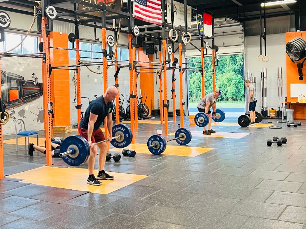 Crossfitfuquay Lifting Weights